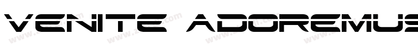 Venite Adoremus Str字体转换